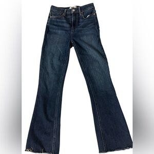 PAIGE  Claudine Dark Blue Flare Jeans